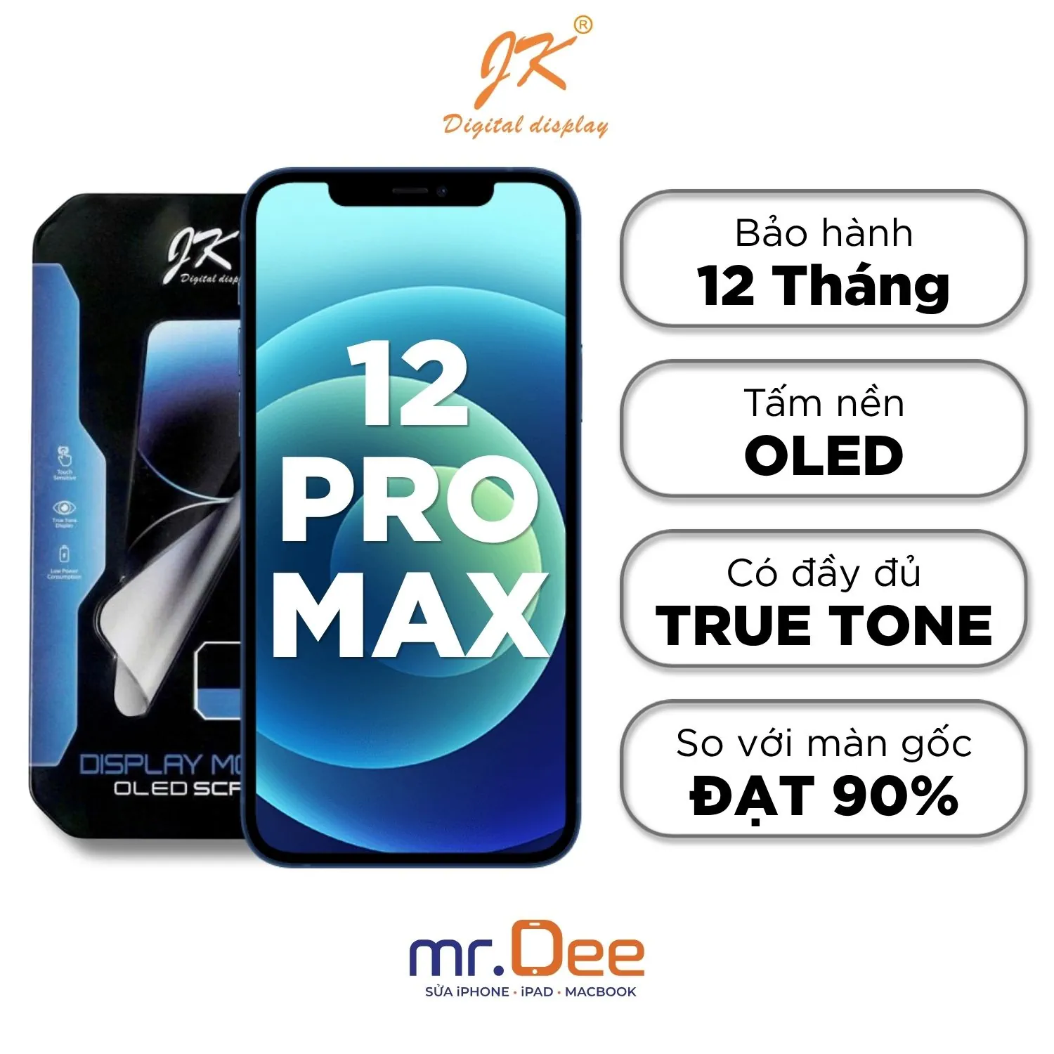Màn Hình iPhone 12 Pro Max JK