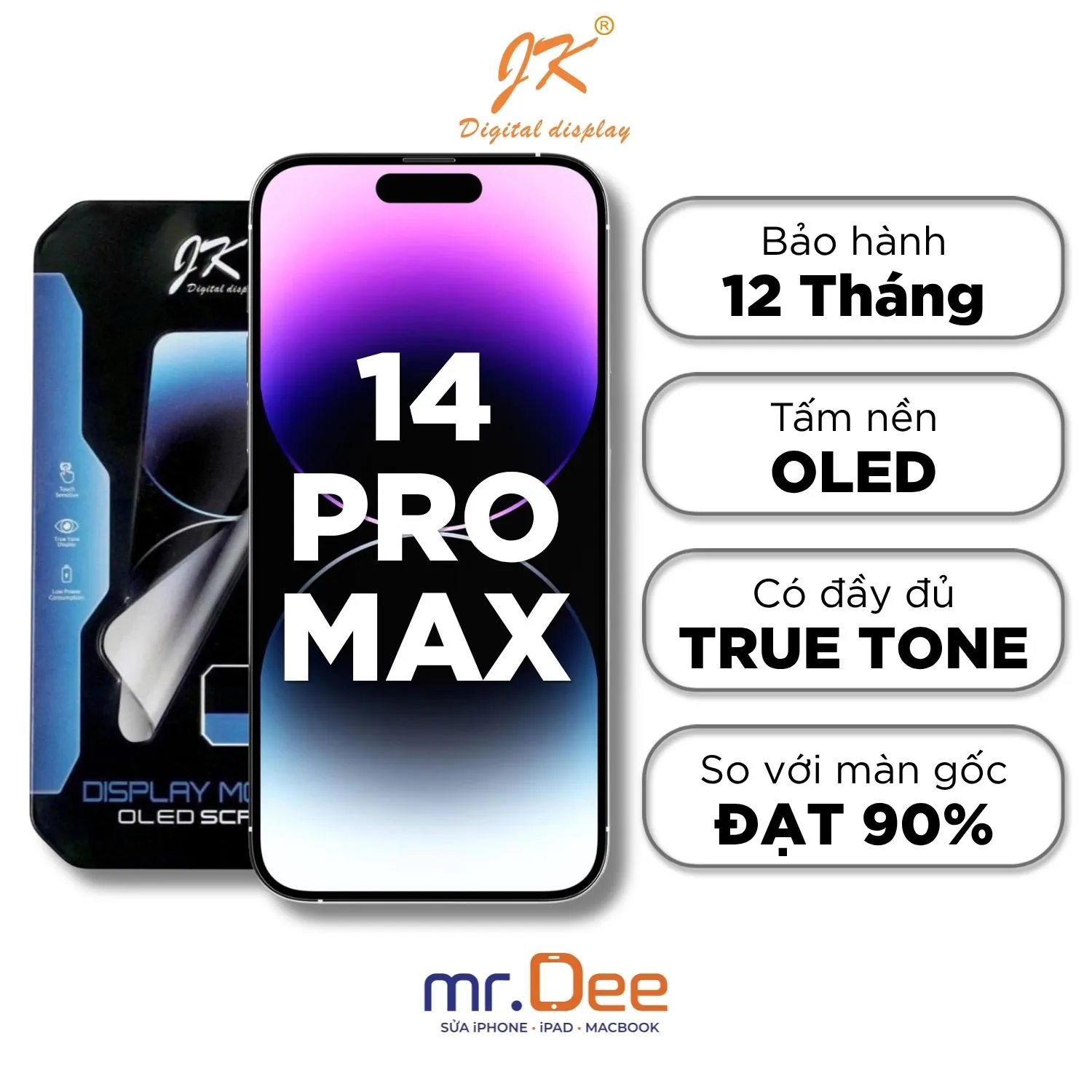 Màn Hình iPhone 14 Pro Max JK